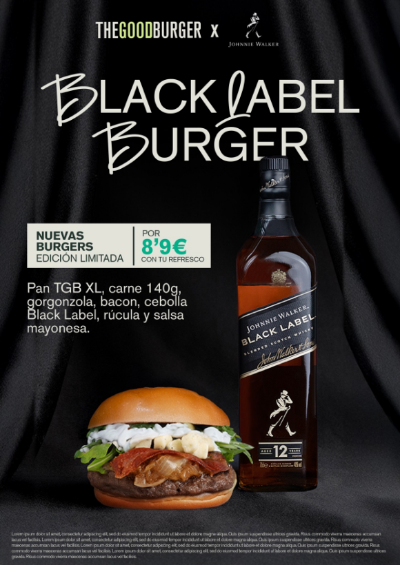 Black Label burger tgb