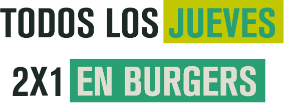 Promo 2x1 jueves